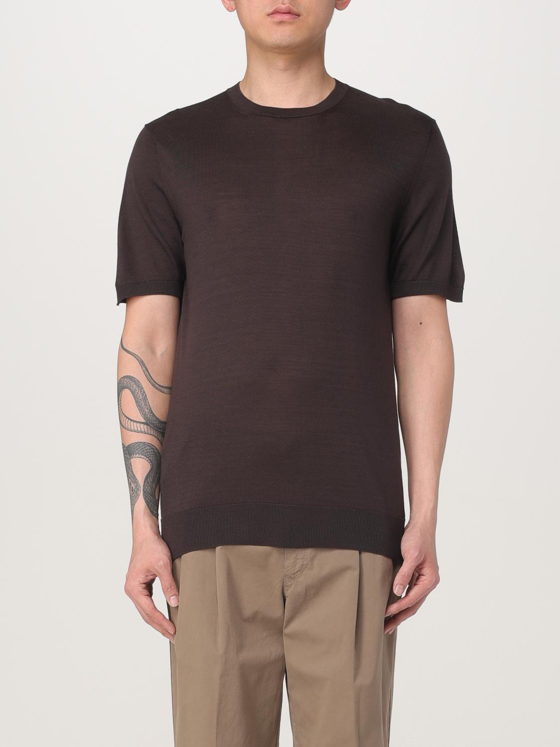 CORNELIANI T-SHIRT: Pullover herren Corneliani, Schwarz - Img 1