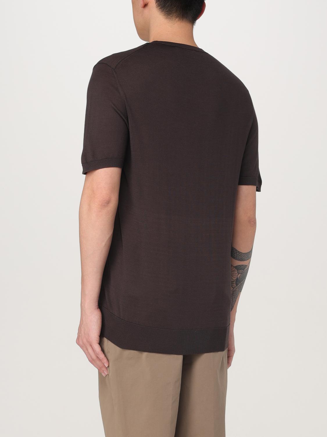 CORNELIANI T-SHIRT: Pullover herren Corneliani, Schwarz - Img 2