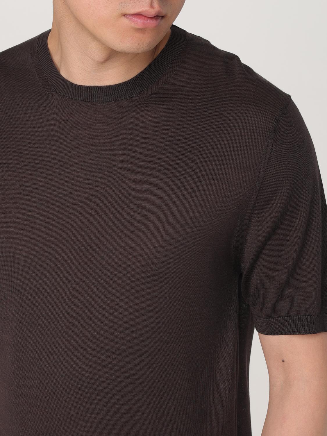CORNELIANI T-SHIRT: Pullover herren Corneliani, Schwarz - Img 3