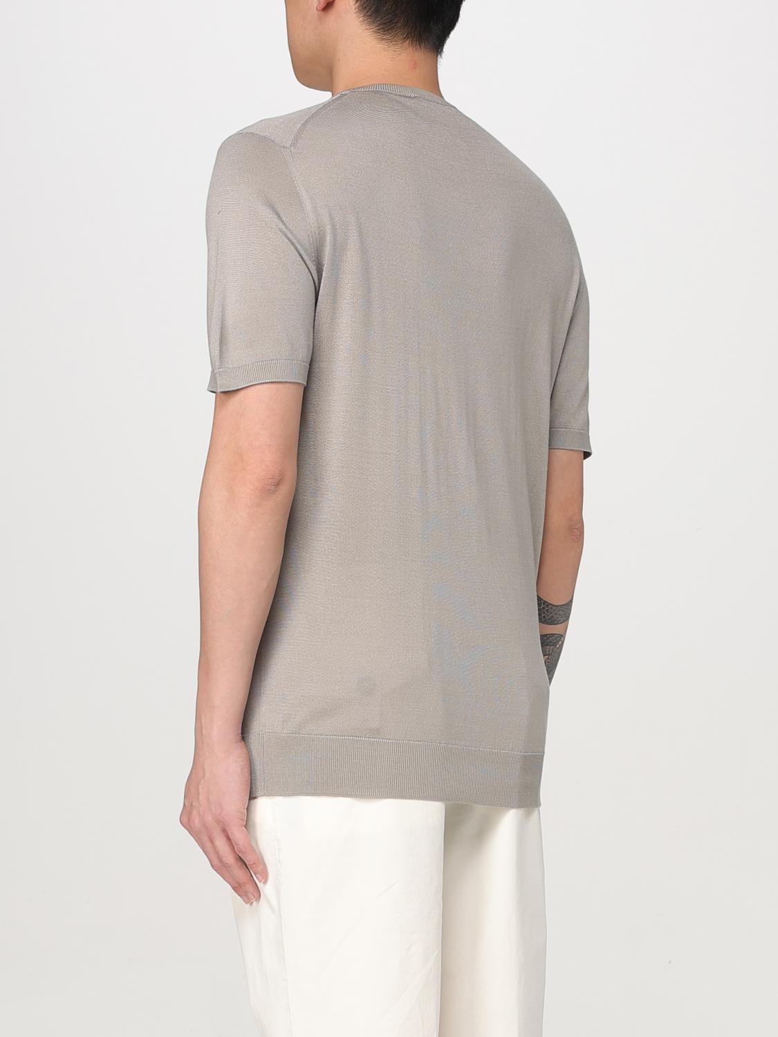 CORNELIANI T-SHIRT: Pullover herren Corneliani, Grau - Img 2