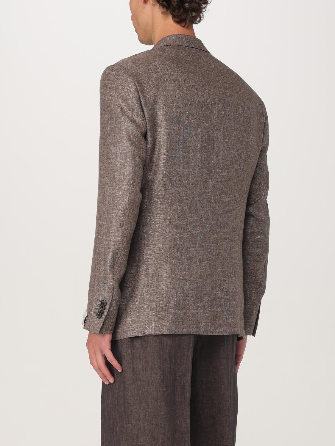 CORNELIANI BLAZER: Corneliani men's blazer, Brown - Img 2