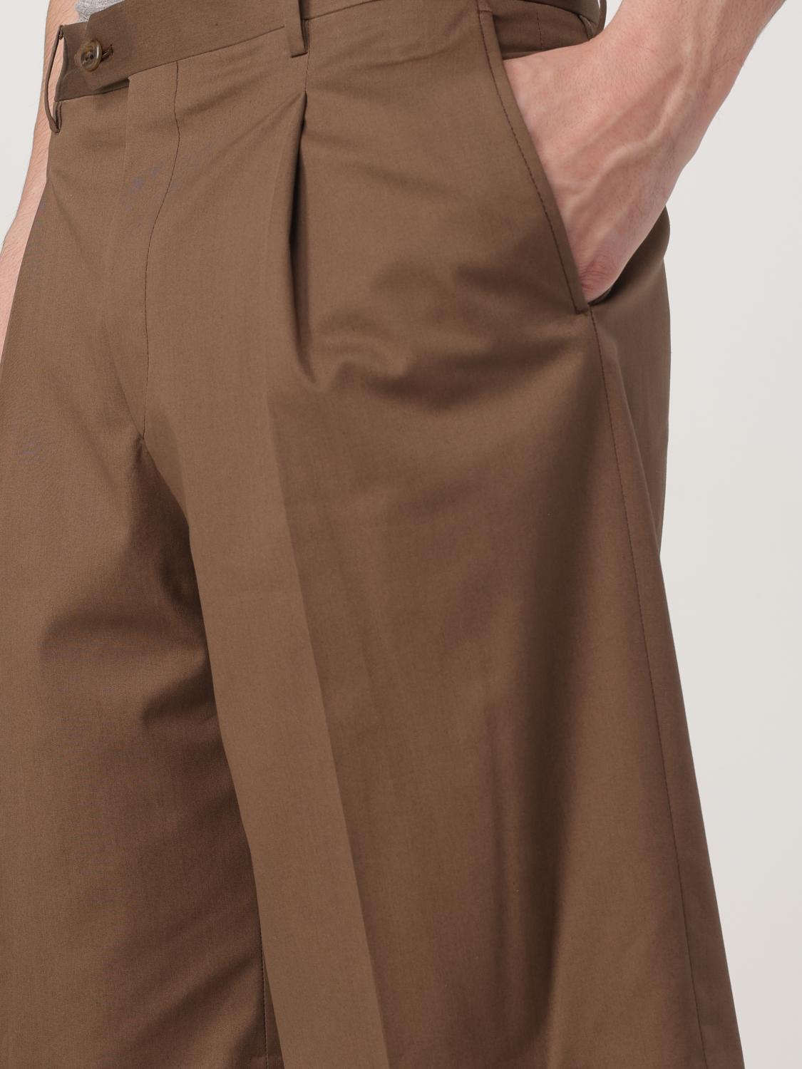 CORNELIANI SHORTS: Pants men Corneliani, Brown - Img 3