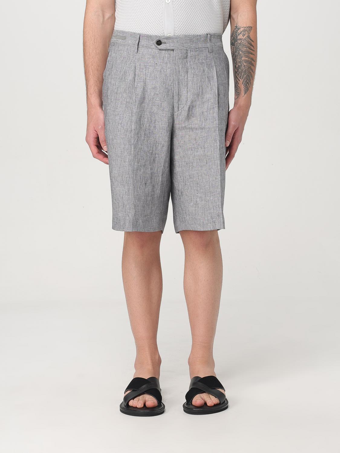 CORNELIANI SHORTS: Pants men Corneliani, Grey - Img 1
