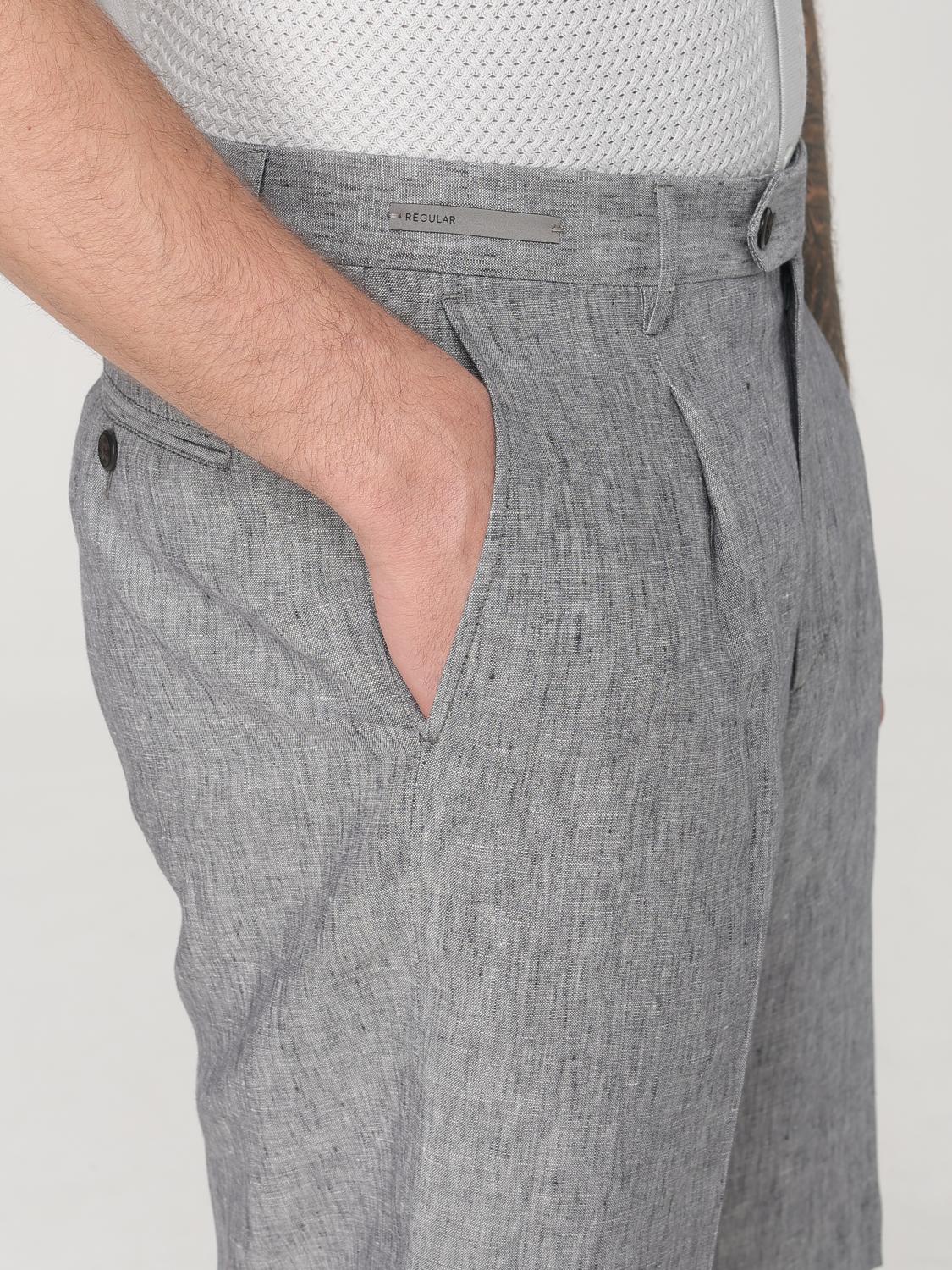 CORNELIANI SHORTS: Pants men Corneliani, Grey - Img 3