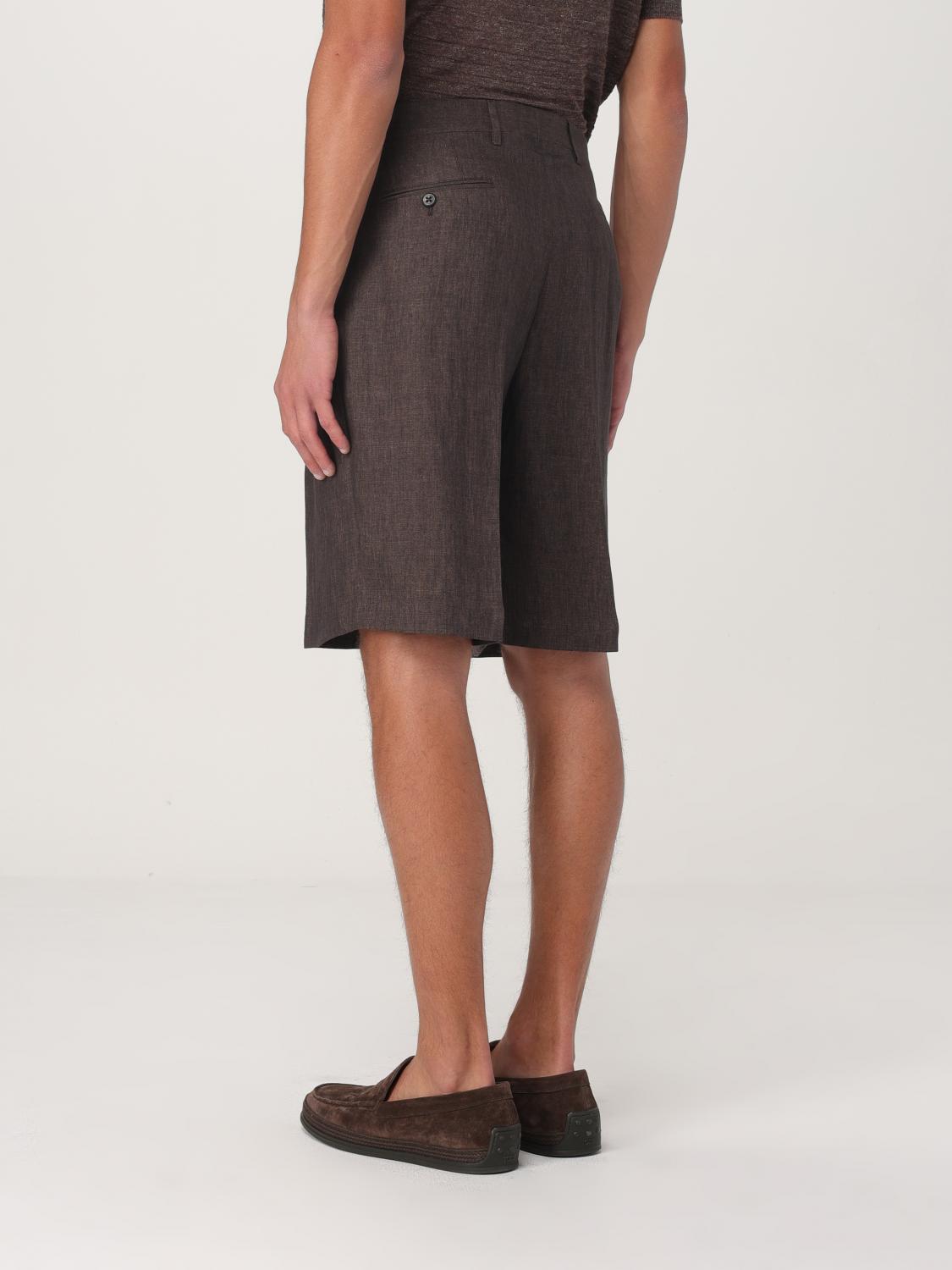 CORNELIANI SHORTS: Pants men Corneliani, Brown - Img 3