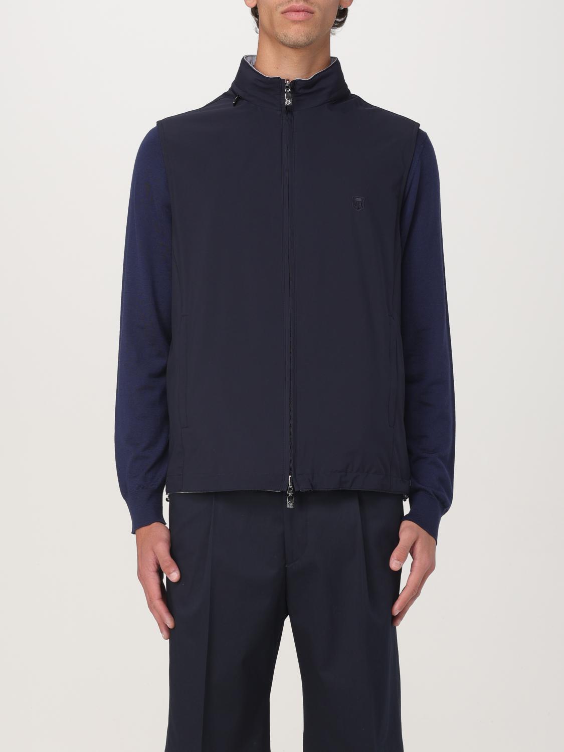 CORNELIANI SUIT VEST: Jacket men Corneliani, Blue - Img 1