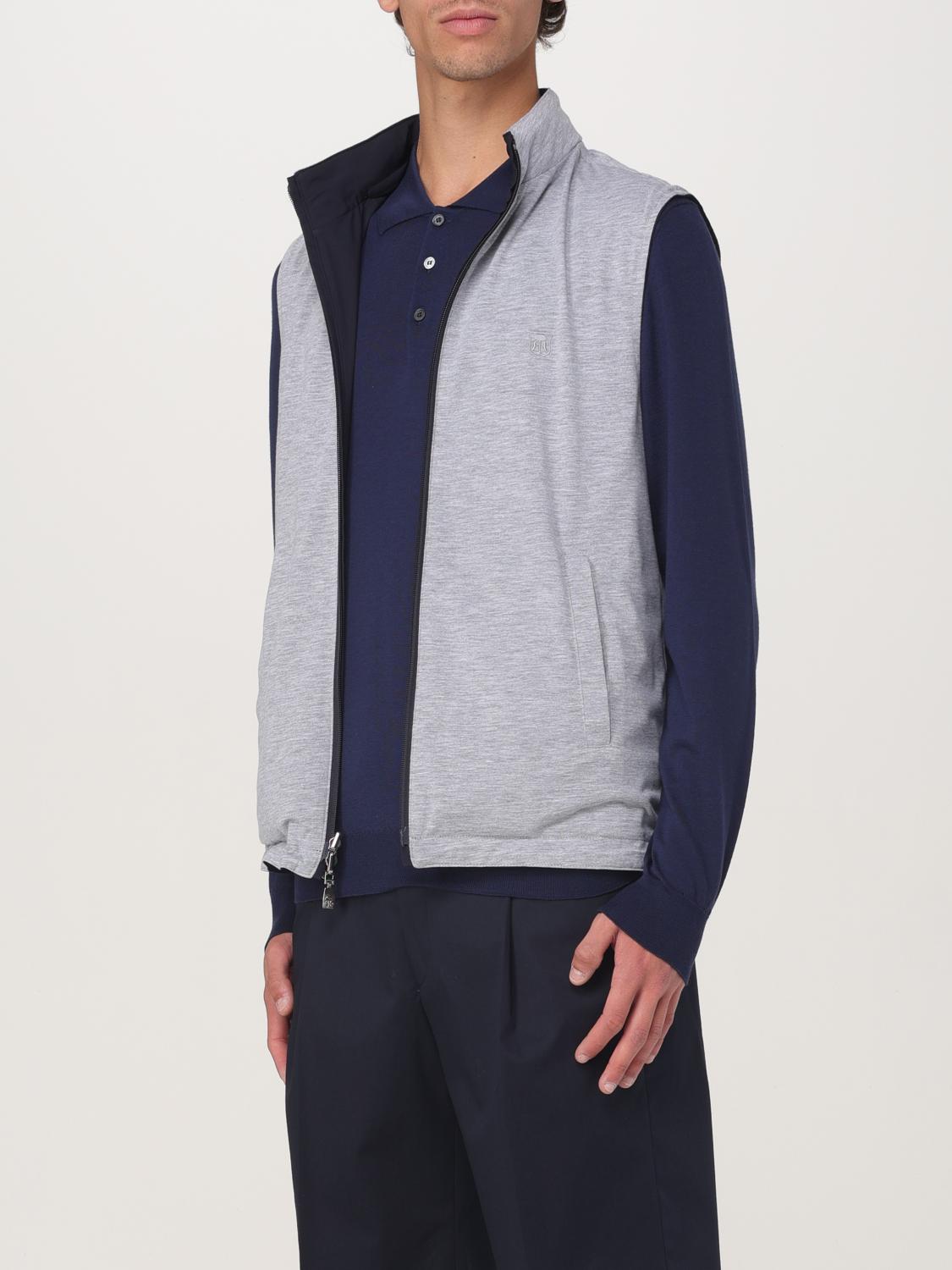 CORNELIANI SUIT VEST: Jacket men Corneliani, Blue - Img 4