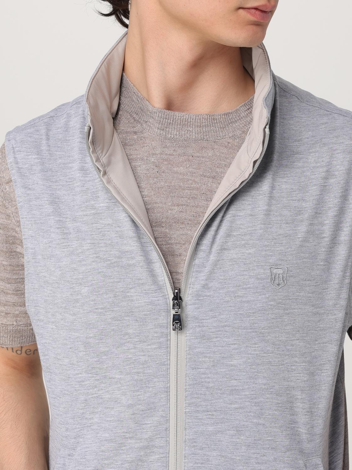 CORNELIANI SUIT VEST: Jacket men Corneliani, Grey - Img 4