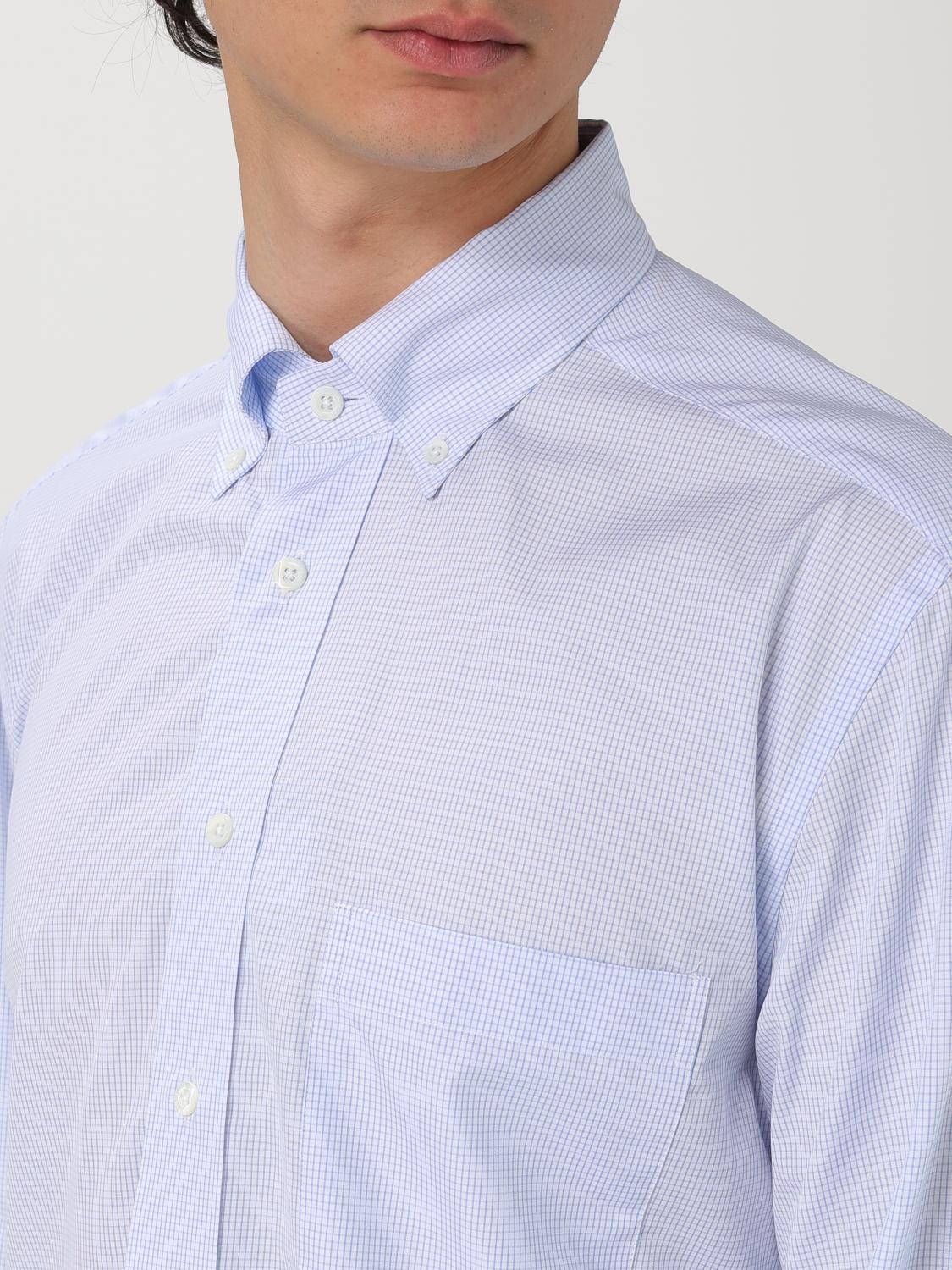 CORNELIANI CAMICIA: Camicia classica Corneliani in cotone a righe , Blue - Img 3