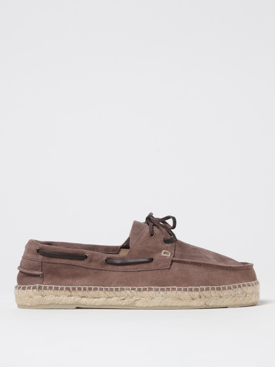 MANEBI ESPADRILLAS: Espadrillas Manebi in pelle scamosciata, Marrone - Img 1