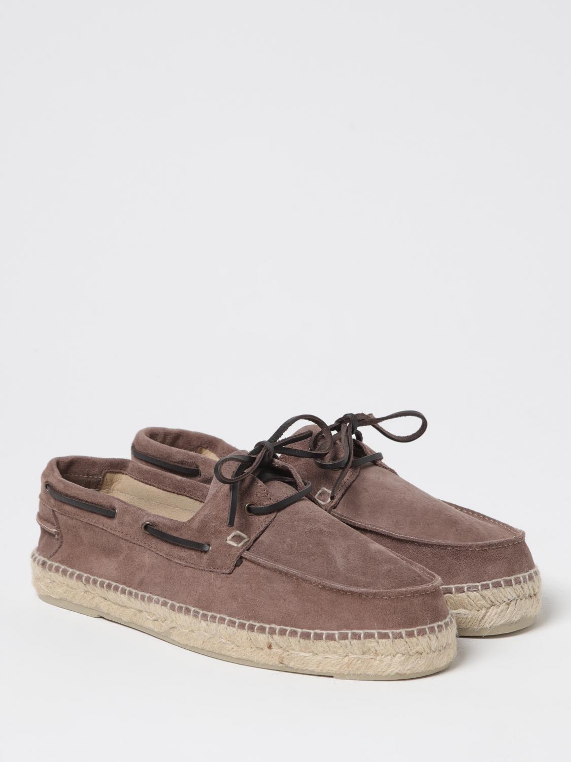 MANEBI ESPADRILLAS: Espadrillas Manebi in pelle scamosciata, Marrone - Img 2