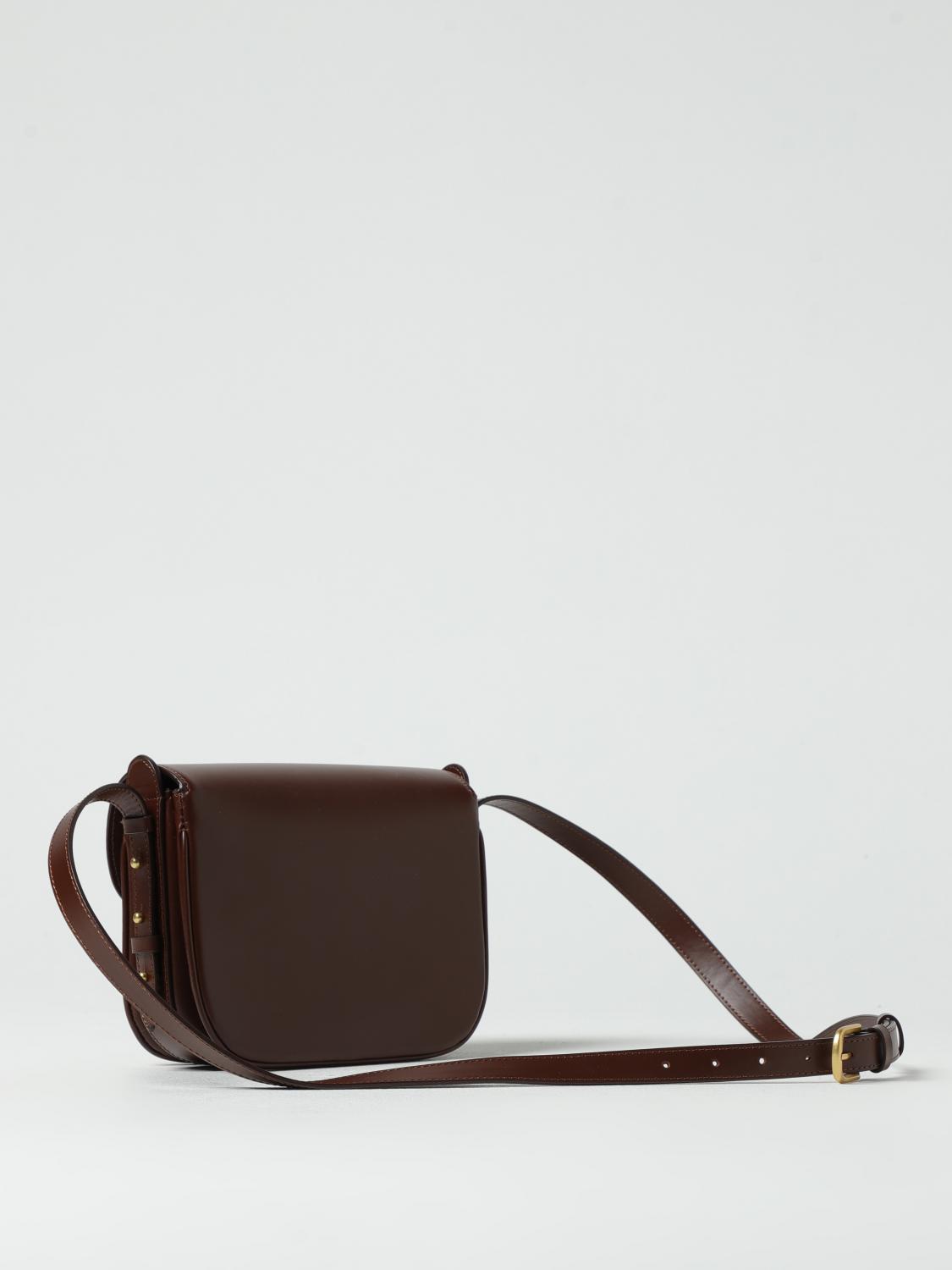 SOEUR BORSA MINI: Borsa Belissima Mini Soeur in pelle , Marrone - Img 2