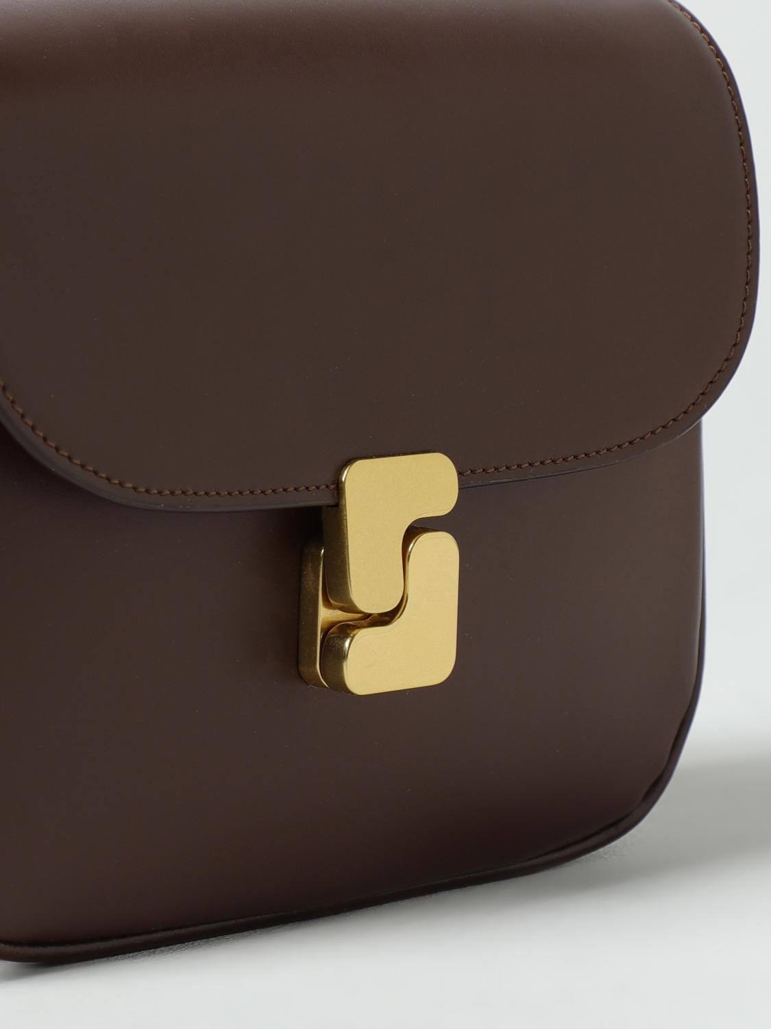 SOEUR BORSA MINI: Borsa Belissima Mini Soeur in pelle , Marrone - Img 3