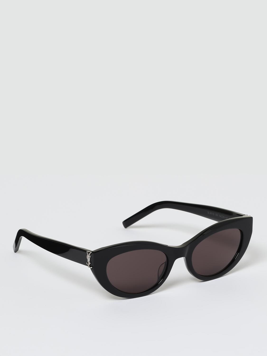 SAINT LAURENT SONNENBRILLE: SLM115 Cat-Eye Sonnenbrille Saint Laurent, Schwarz - Img 1
