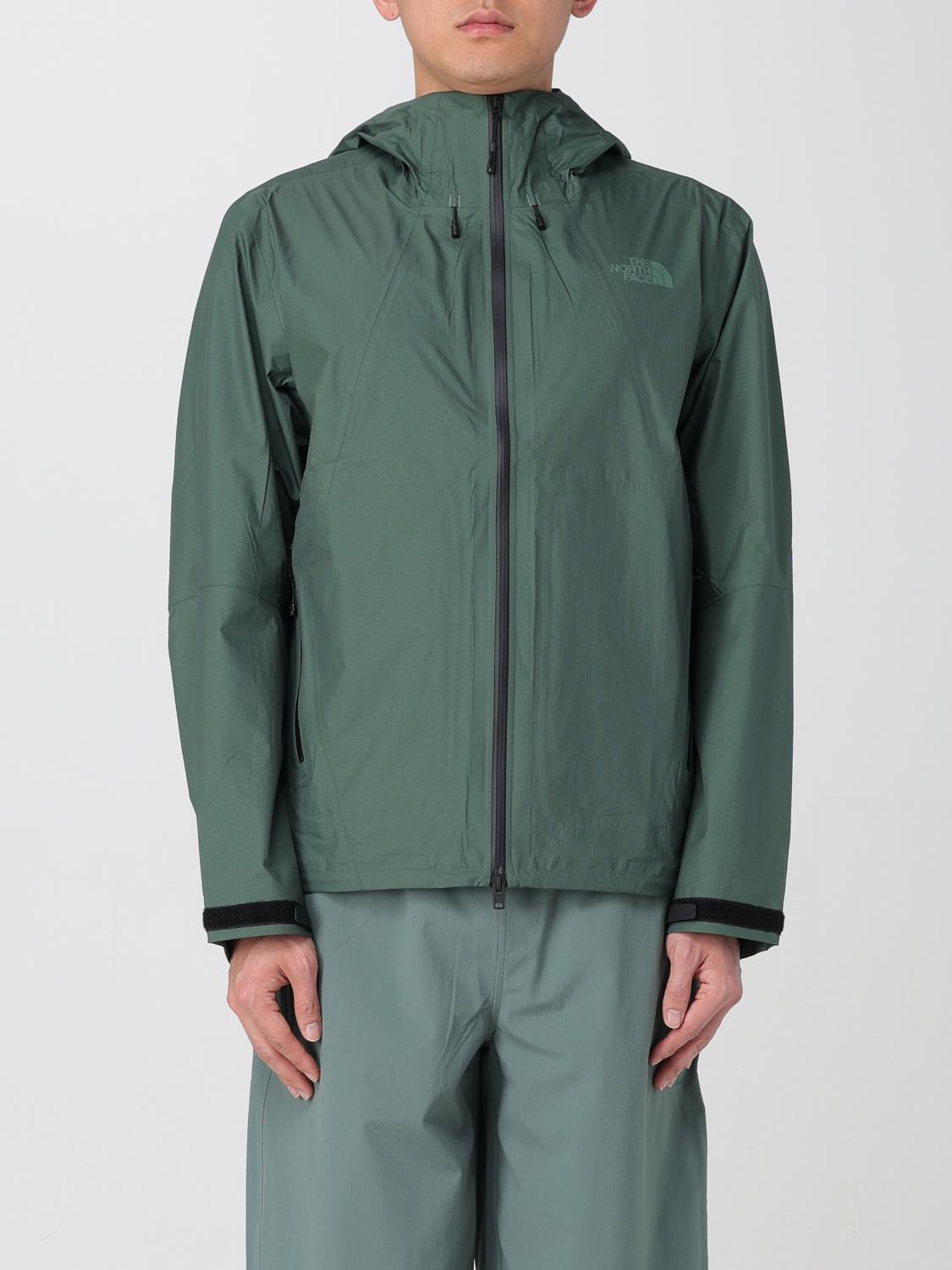 THE NORTH FACE GIACCA: Giubbotto The North Face in nylon con cappuccio , Verde - Img 1