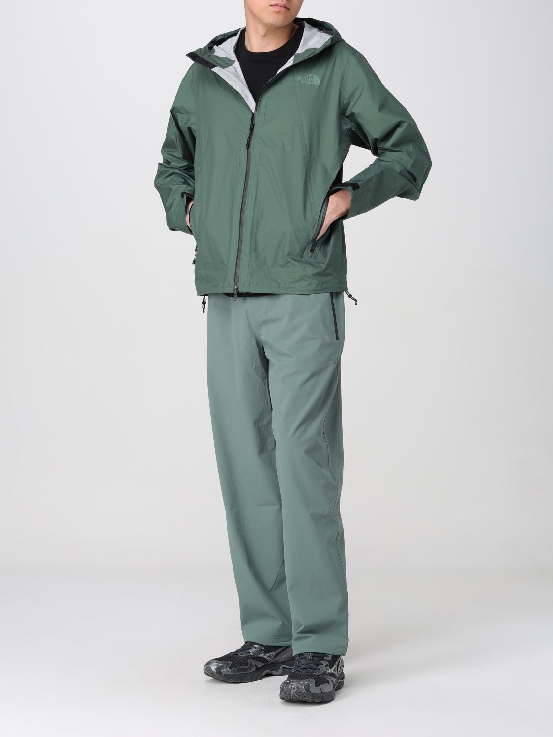 THE NORTH FACE GIACCA: Giubbotto The North Face in nylon con cappuccio , Verde - Img 2