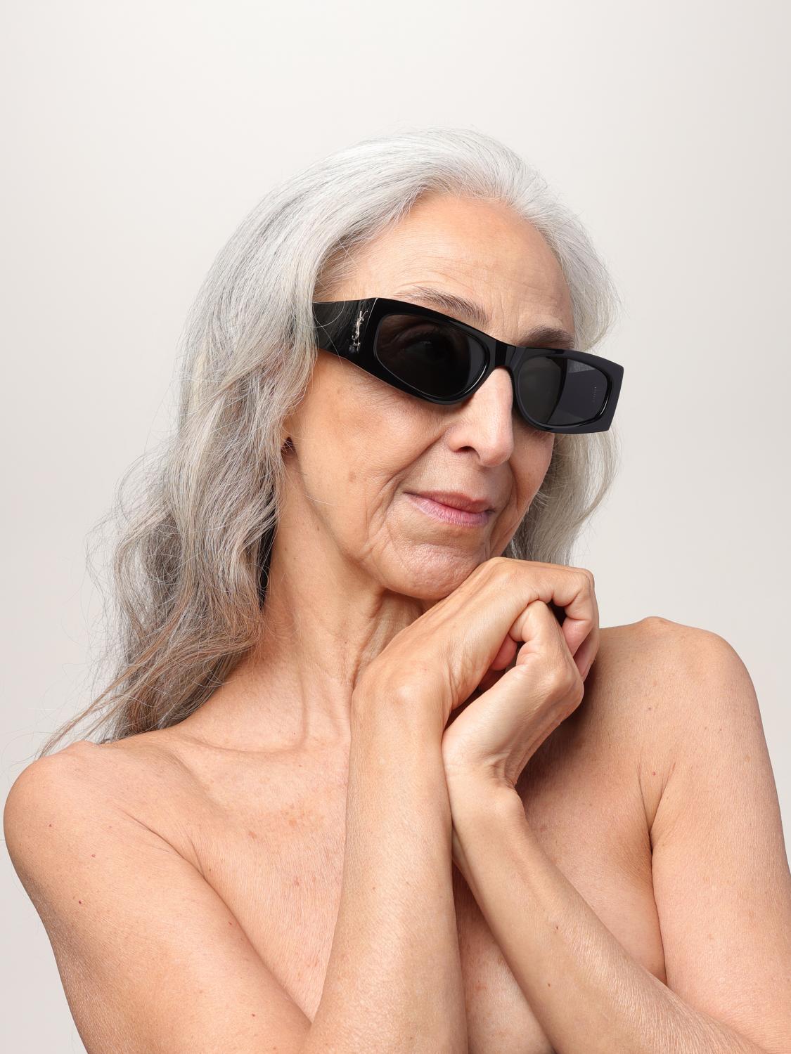 SAINT LAURENT SONNENBRILLE: Sonnenbrillen damen Saint Laurent, Schwarz - Img 2
