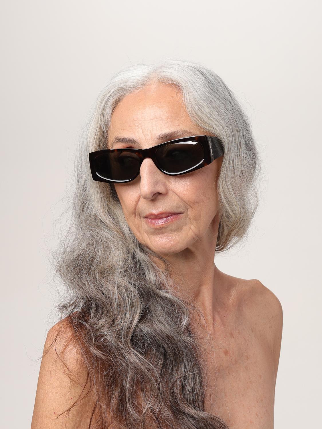 SAINT LAURENT GAFAS DE SOL: Gafas de sol mujer Saint Laurent, Marrón - Img 2