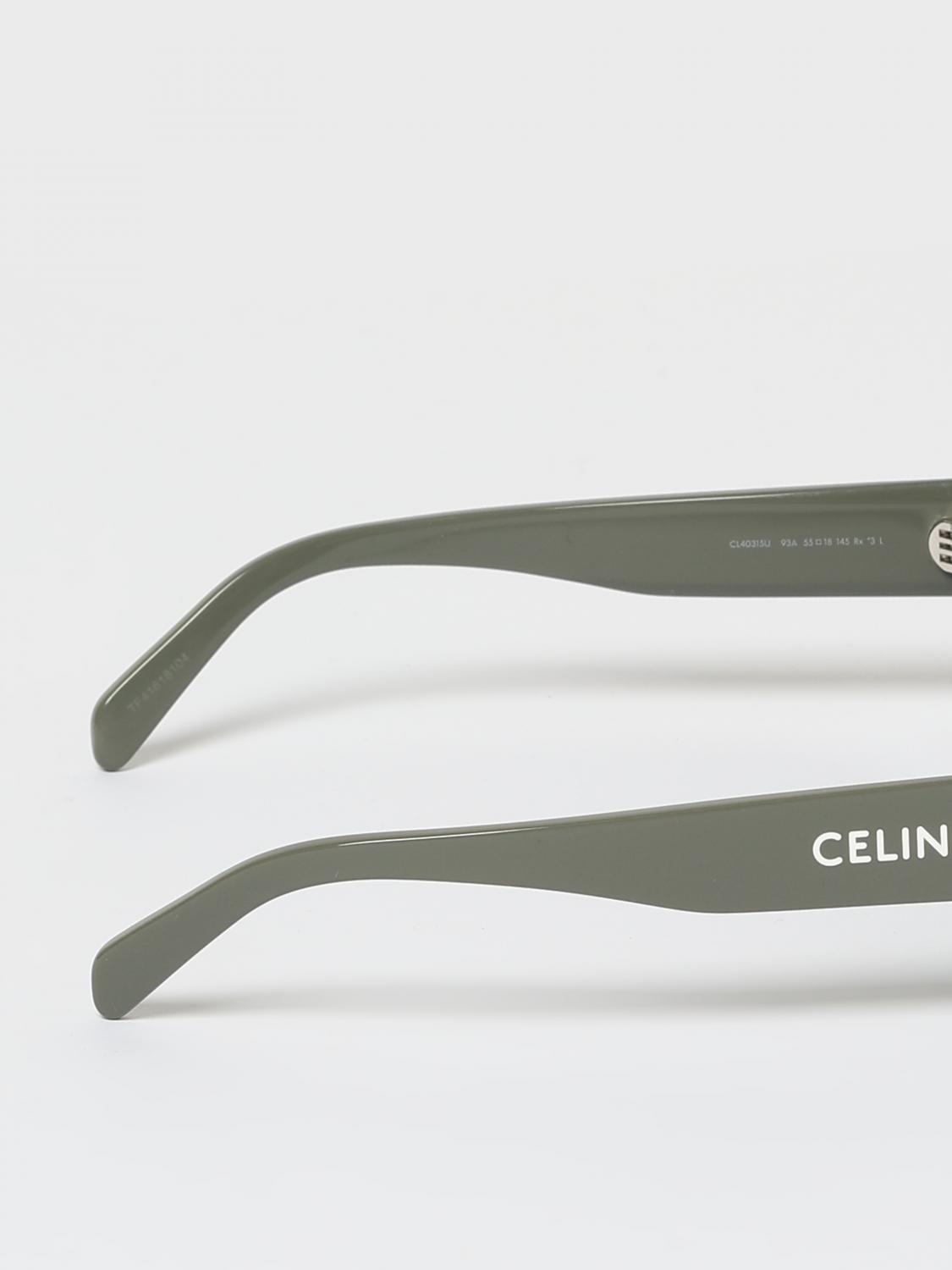 CELINE GAFAS DE SOL: Gafas de sol mujer Celine, Verde - Img 5