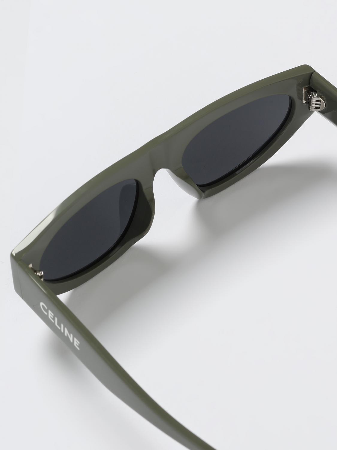 CELINE GAFAS DE SOL: Gafas de sol mujer Celine, Verde - Img 6