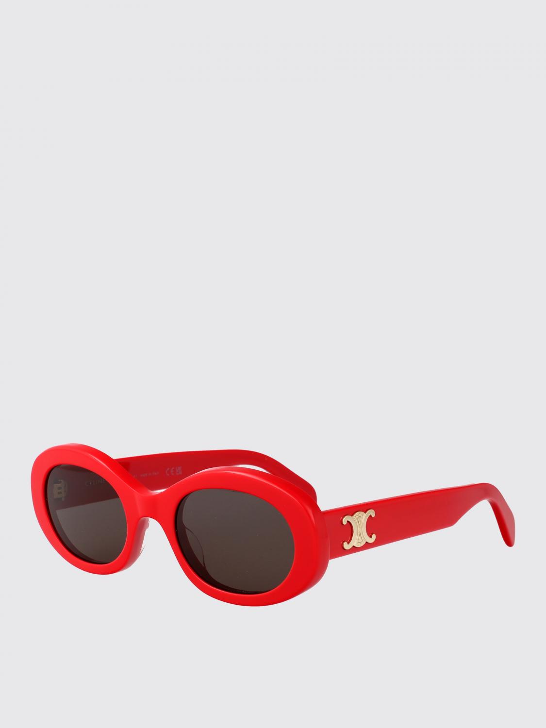 CELINE SONNENBRILLE: CL40194U 78E Sonnenbrille Celine, Rot - Img 1