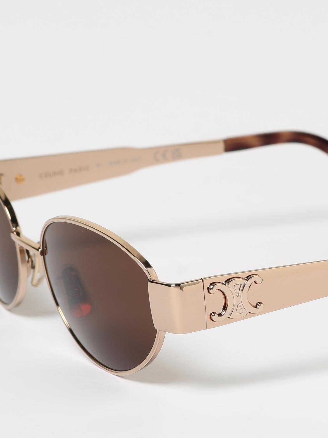 CELINE SUNGLASSES: CL40235U 5430N Sunglasses Celine, Gold - Img 6