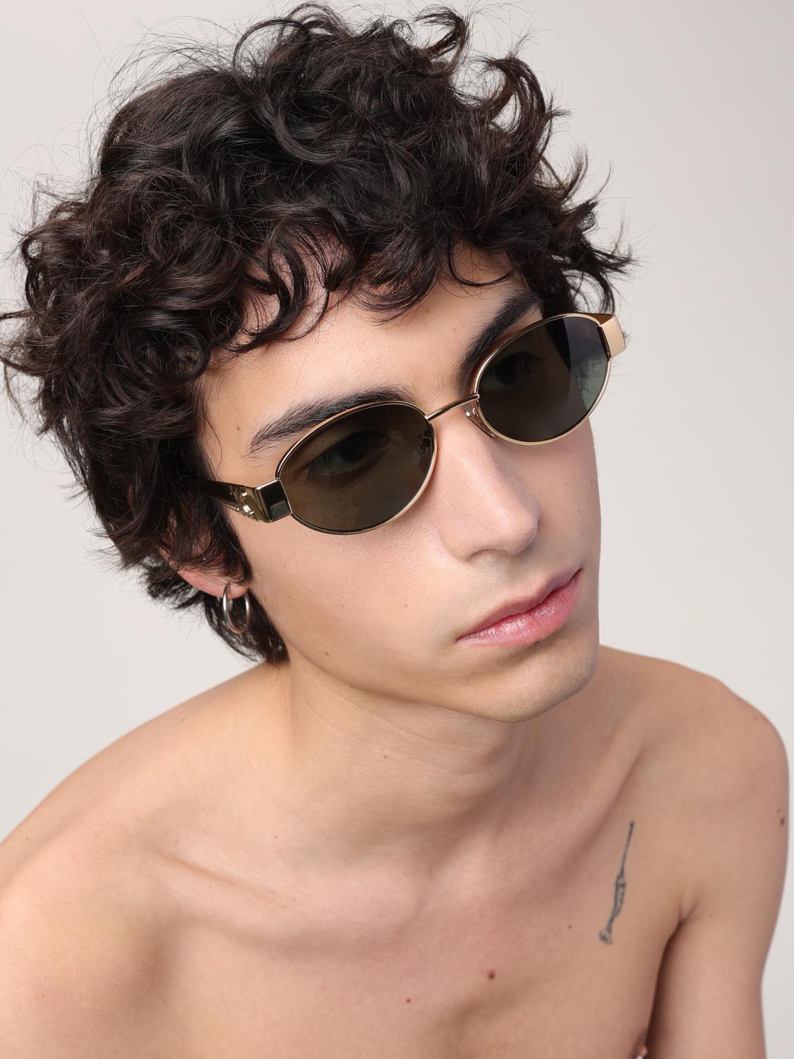 CELINE GAFAS DE SOL: Gafas de sol CL40235U 5430N Celine, Oro - Img 3