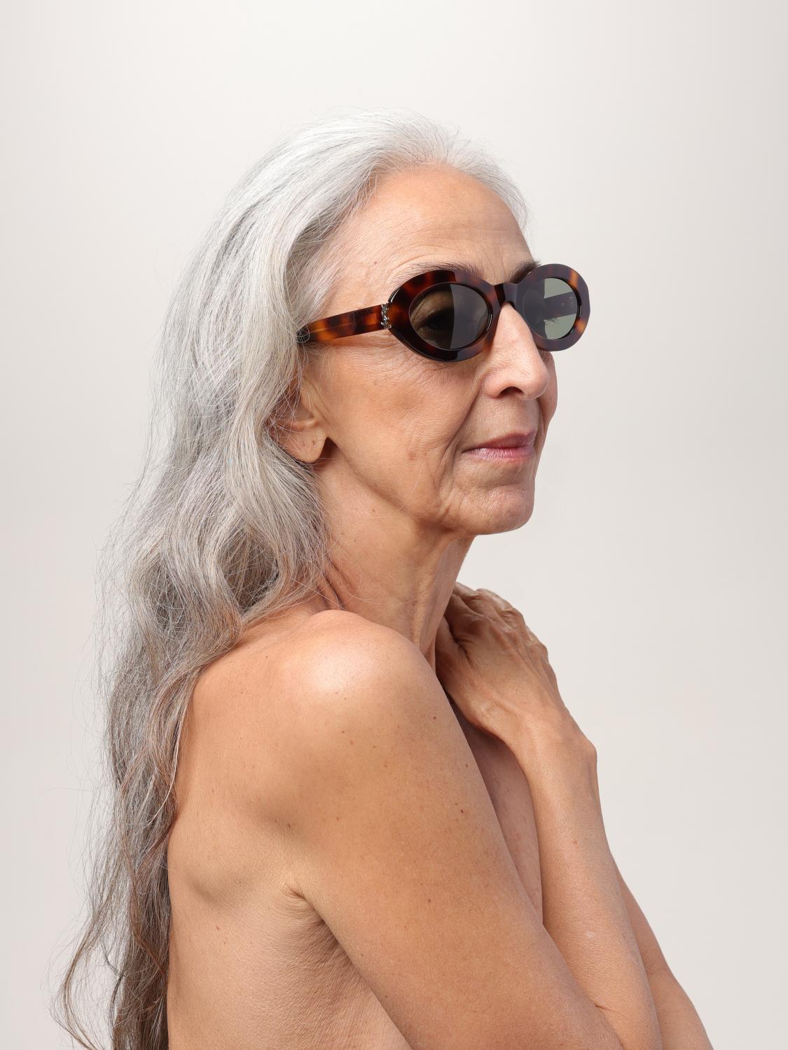 SAINT LAURENT GAFAS DE SOL: Gafas de sol mujer Saint Laurent, Marrón - Img 2
