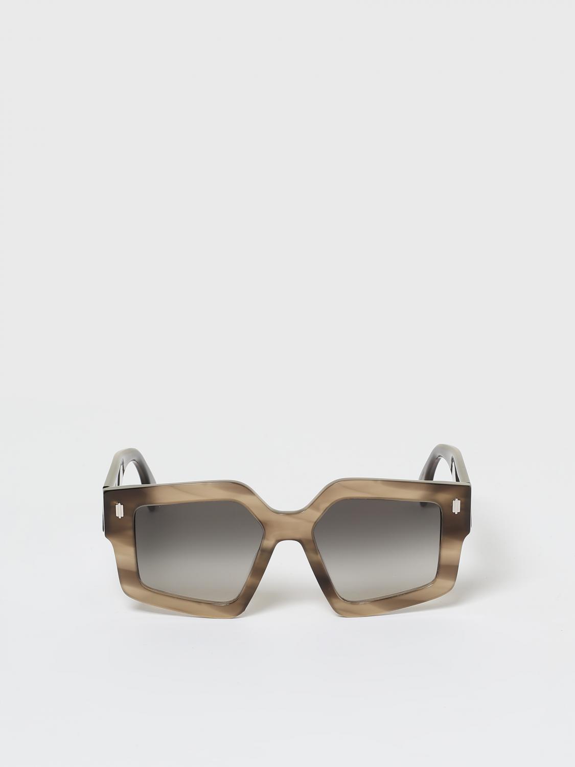 FENDI OCCHIALI DA SOLE: Occhiali da sole in acetato Fendi, Marrone - Img 3