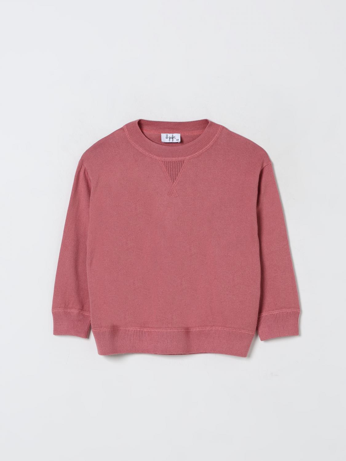 IL GUFO PULLOVER: Pullover kinder Il Gufo, Rot - Img 1
