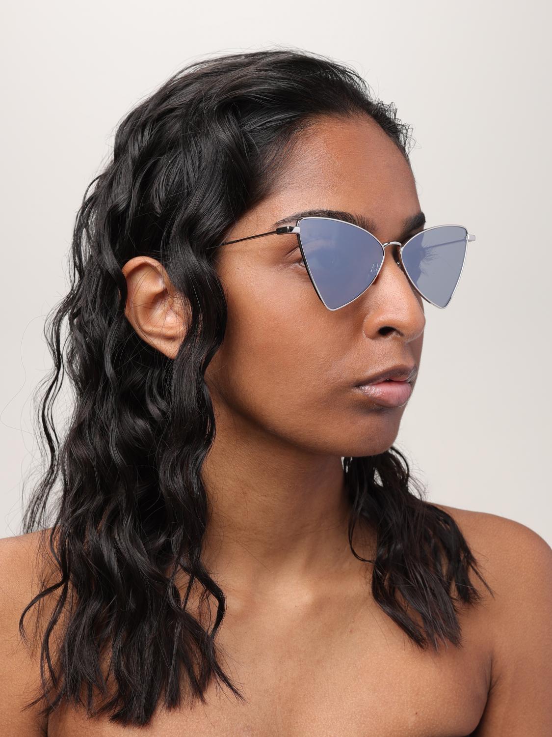 SAINT LAURENT SUNGLASSES: Sunglasses woman Saint Laurent, Silver - Img 2