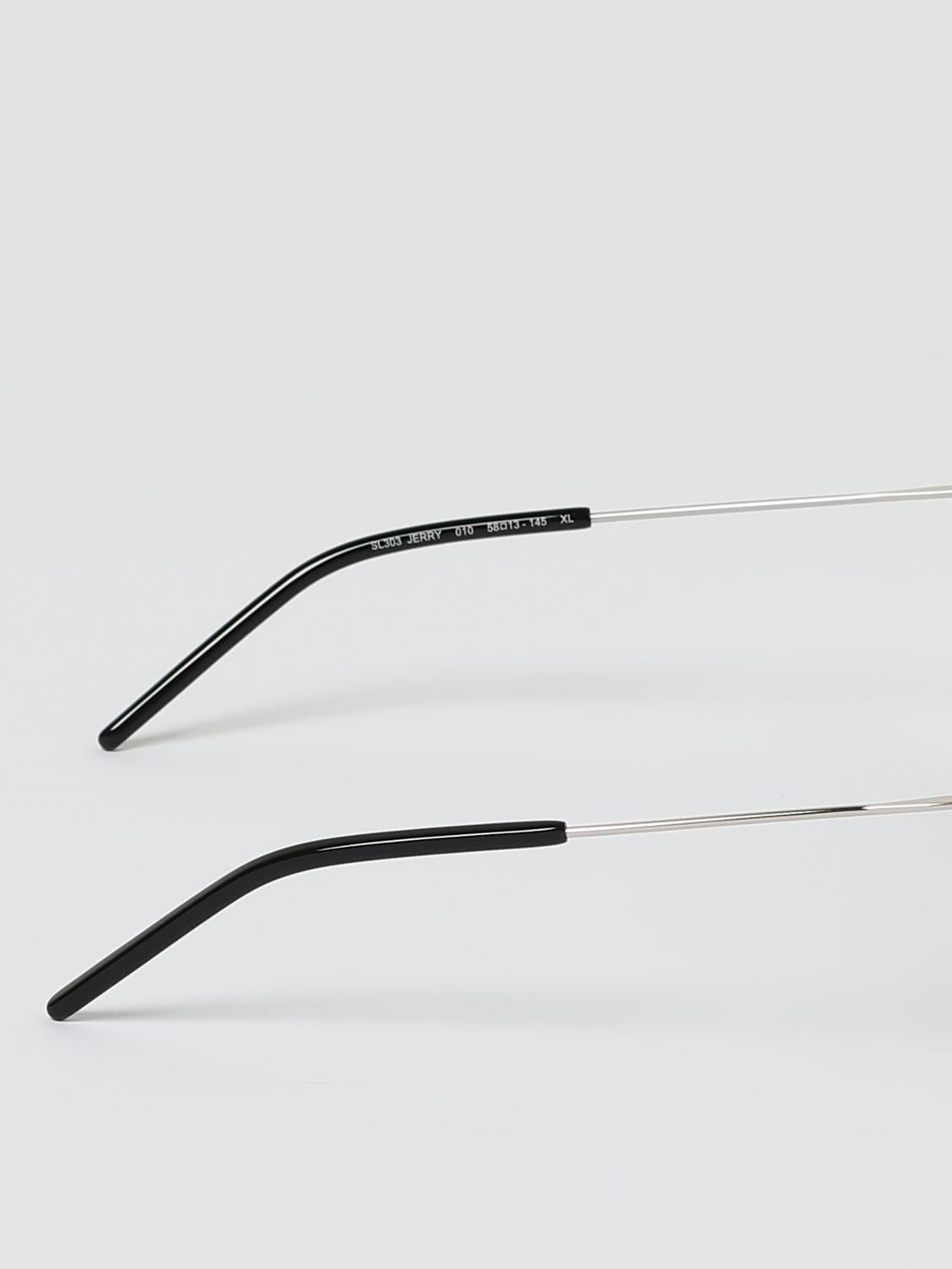 SAINT LAURENT SUNGLASSES: Sunglasses woman Saint Laurent, Silver - Img 4