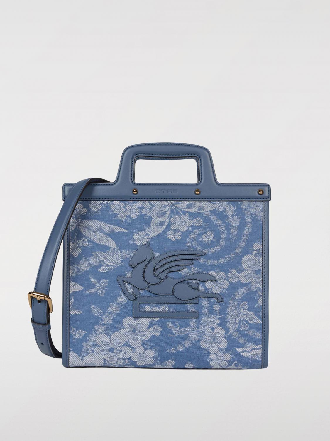 ETRO HANDTASCHE: Handtasche damen Etro, Blau - Img 1