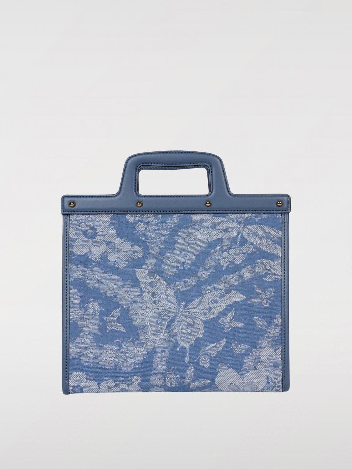 ETRO HANDTASCHE: Handtasche damen Etro, Blau - Img 3