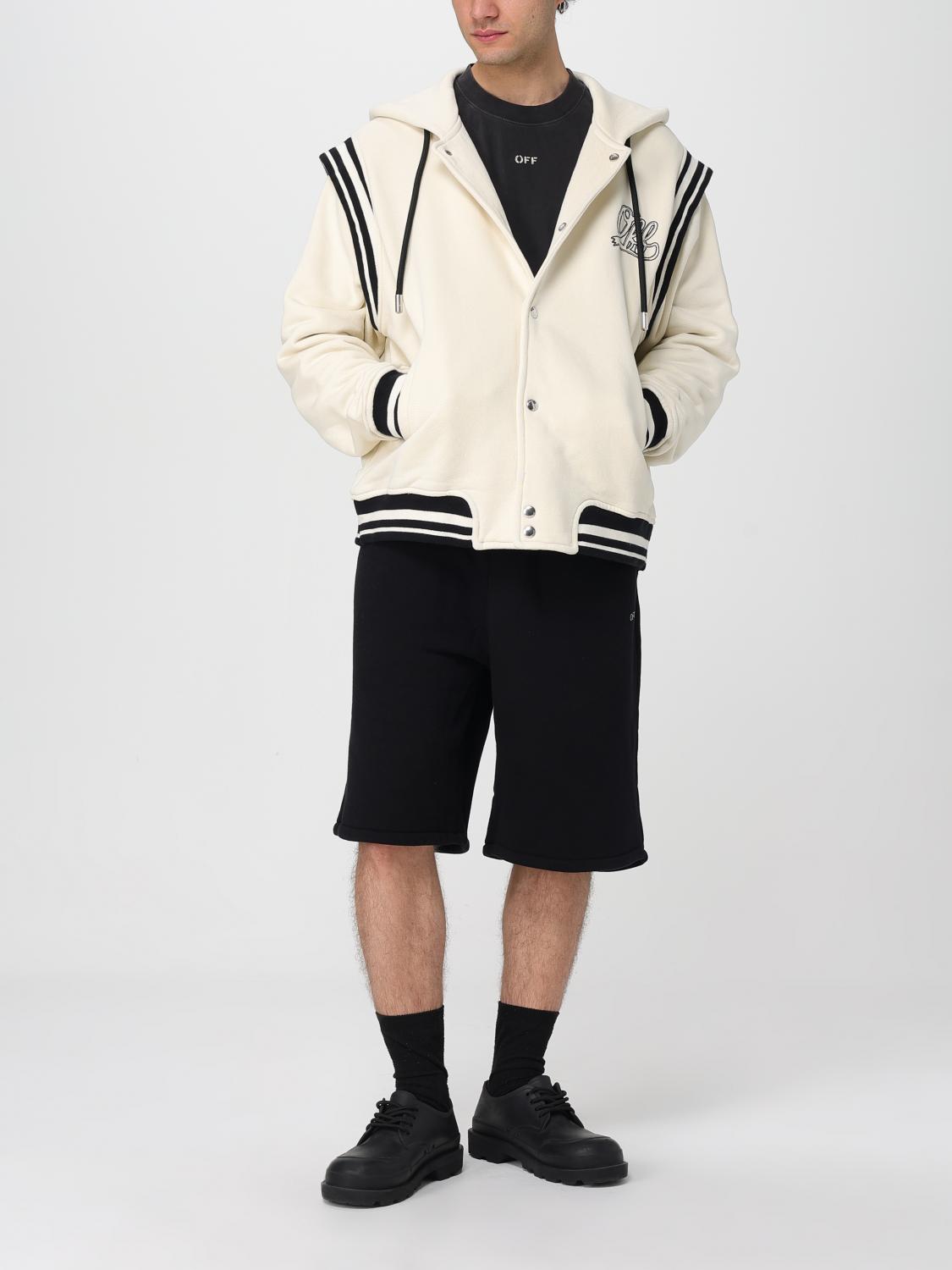 OFF-WHITE JACKET: Sweatshirt men Off-white, White - Img 2