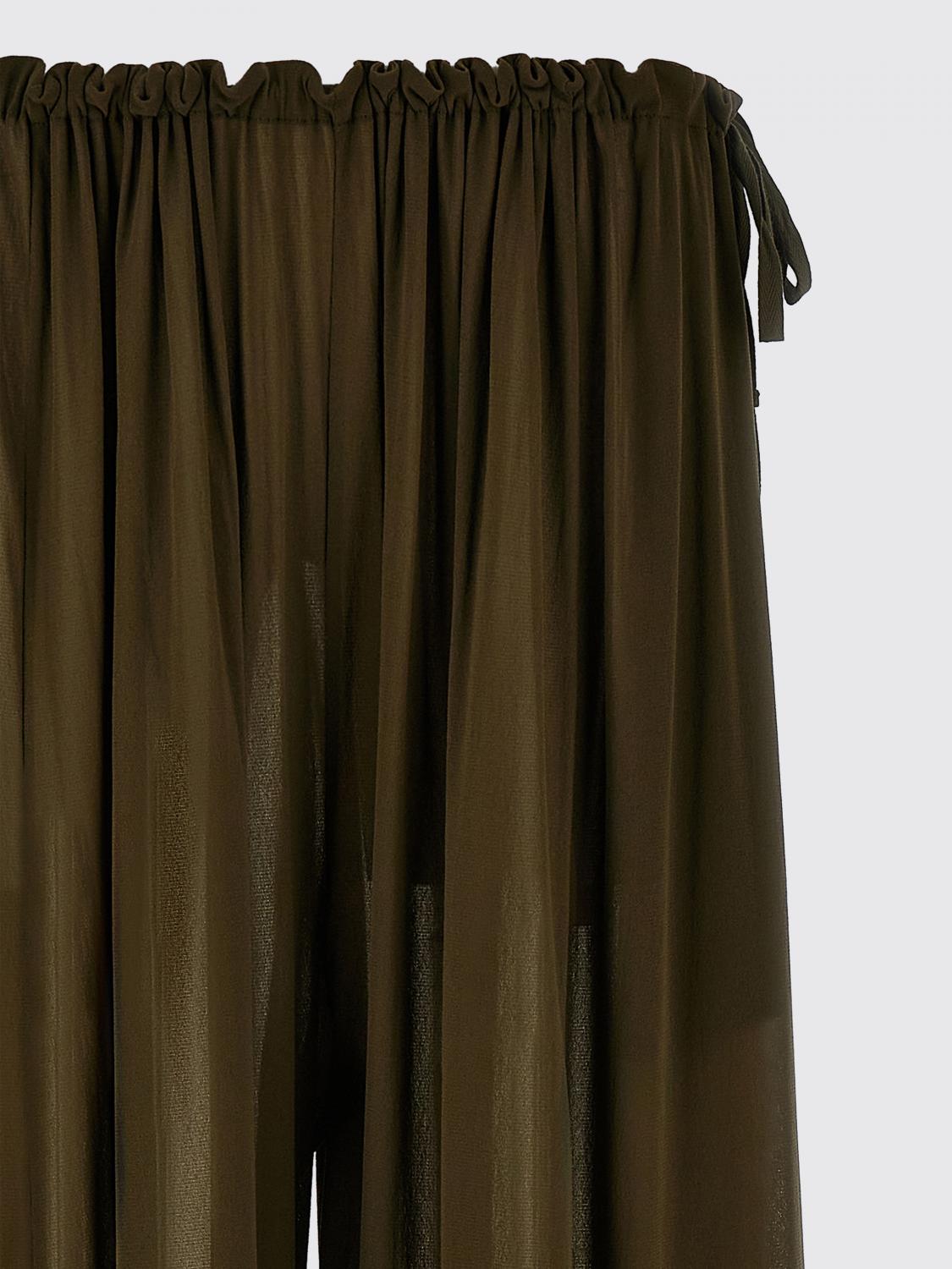 PHILOSOPHY DI LORENZO SERAFINI PANTALONI: Pantalone Philosophy Di Lorenzo Serafini in tulle , Verde - Img 3