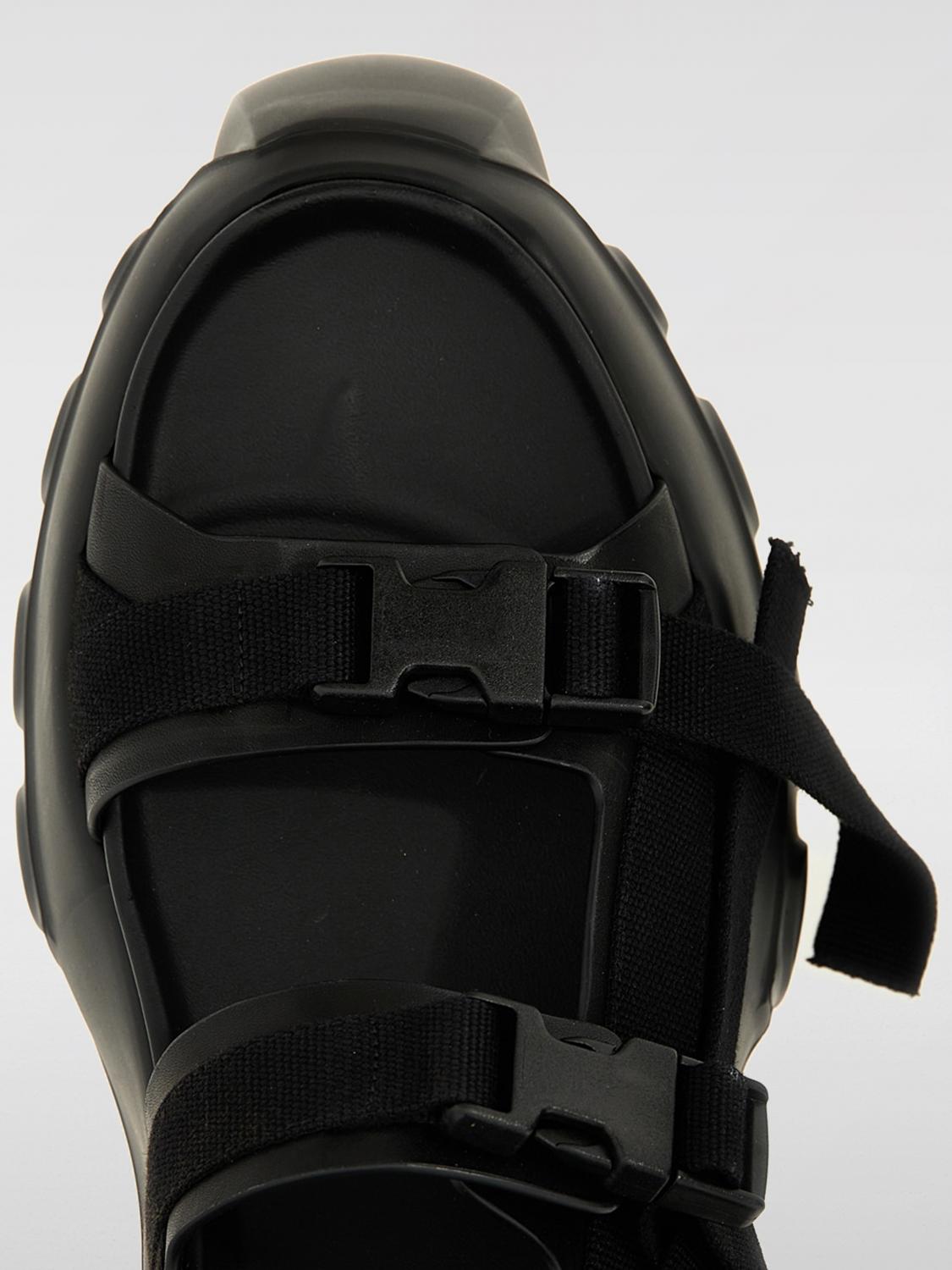 RICK OWENS SANDALS: Sandals men Rick Owens, Black - Img 4