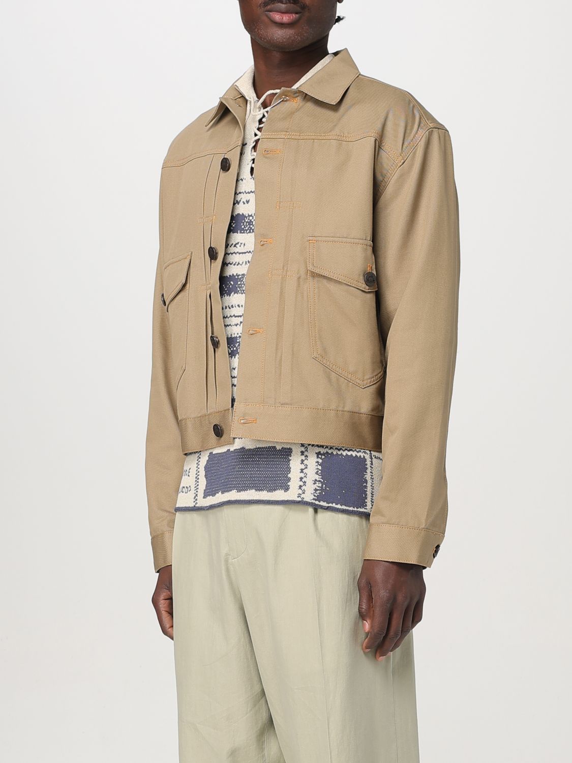 VIVIENNE WESTWOOD JACKET: Vivienne Westwood men's jacket, Beige - Img 4