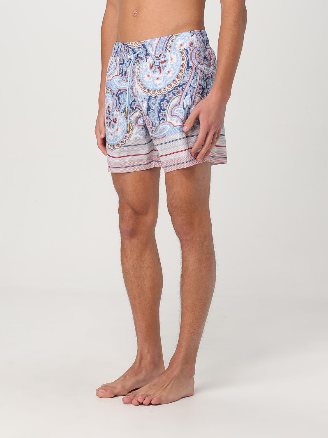 ETRO BADEMODE: Bademode herren Etro, Hellblau - Img 3