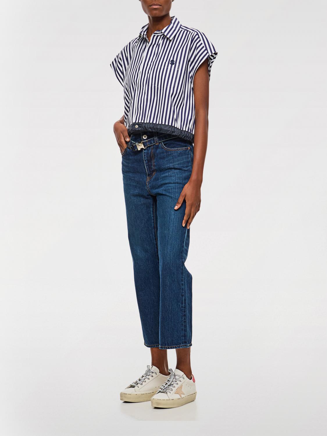 SACAI HEMDBLUSE: Hemdbluse damen Sacai, Fa01 - Img 2