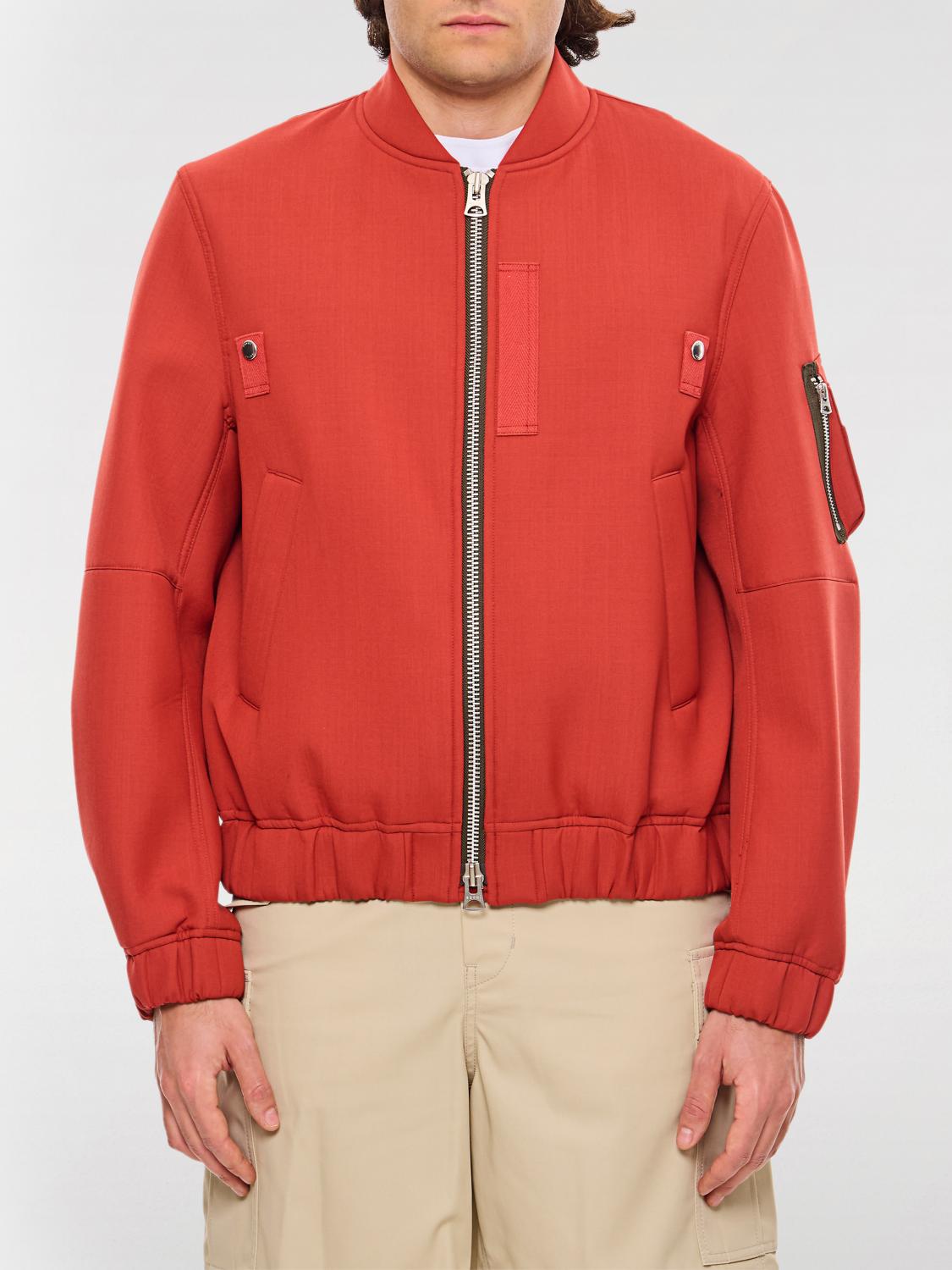 SACAI JACKET: Blazer men Sacai, Red - Img 1
