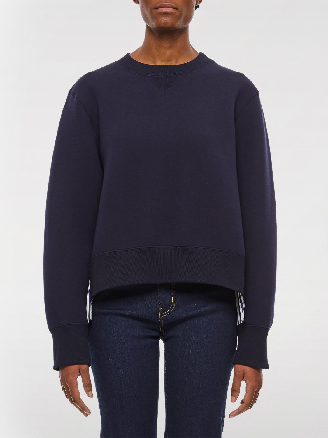 SACAI SWEATSHIRT: Pullover damen Sacai, Blau - Img 1