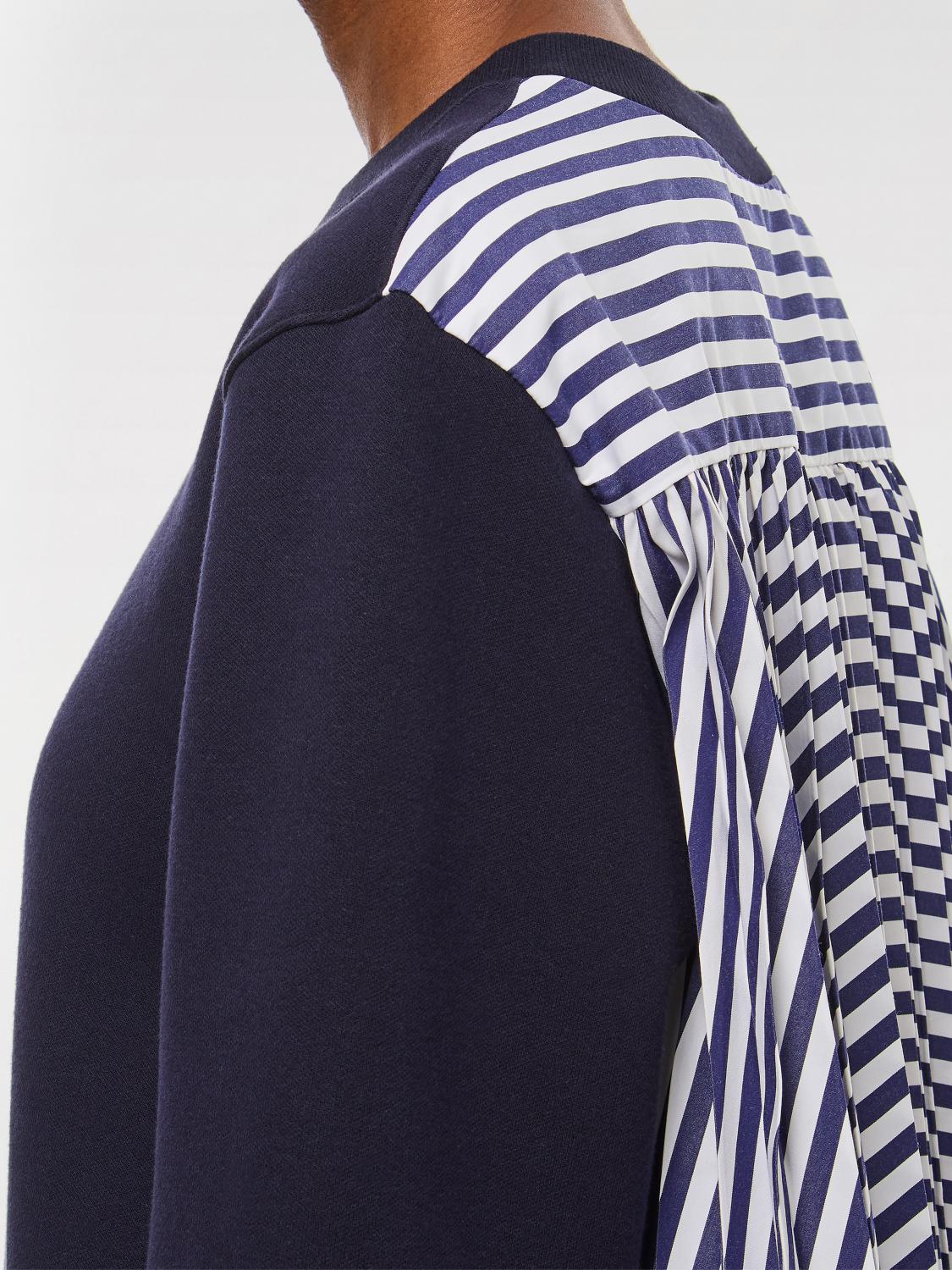 SACAI SWEATSHIRT: Pullover damen Sacai, Blau - Img 4