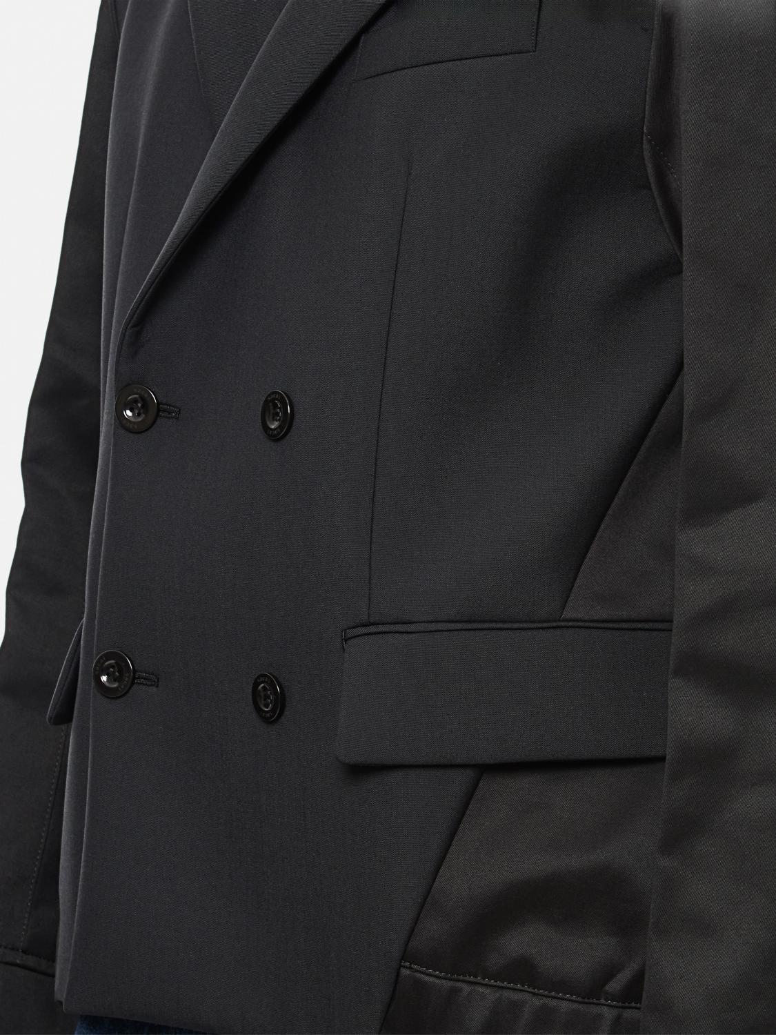 SACAI BLAZER: Blazer men Sacai, Black - Img 4