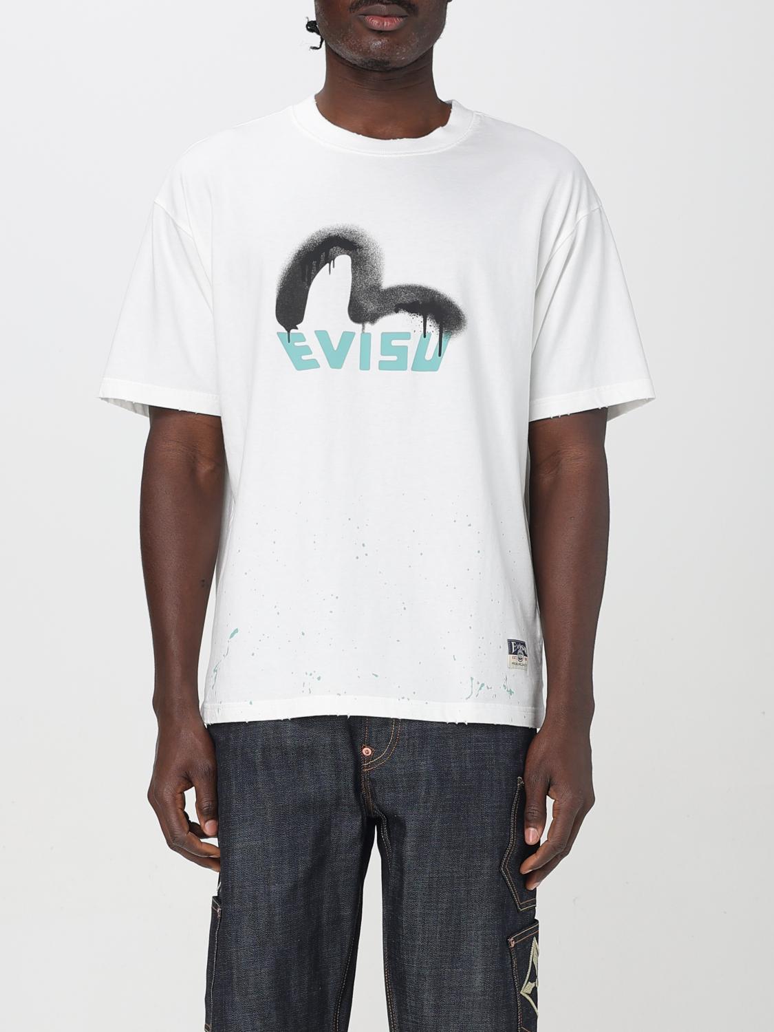 EVISU CAMISETA: Camiseta hombre Evisu, Blanco - Img 1