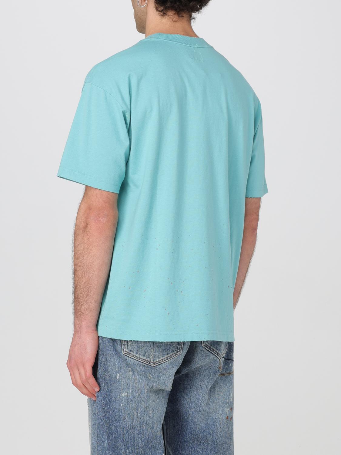 EVISU T-SHIRT: T-shirt in cotone con stampa logo Evisu, Verde - Img 2
