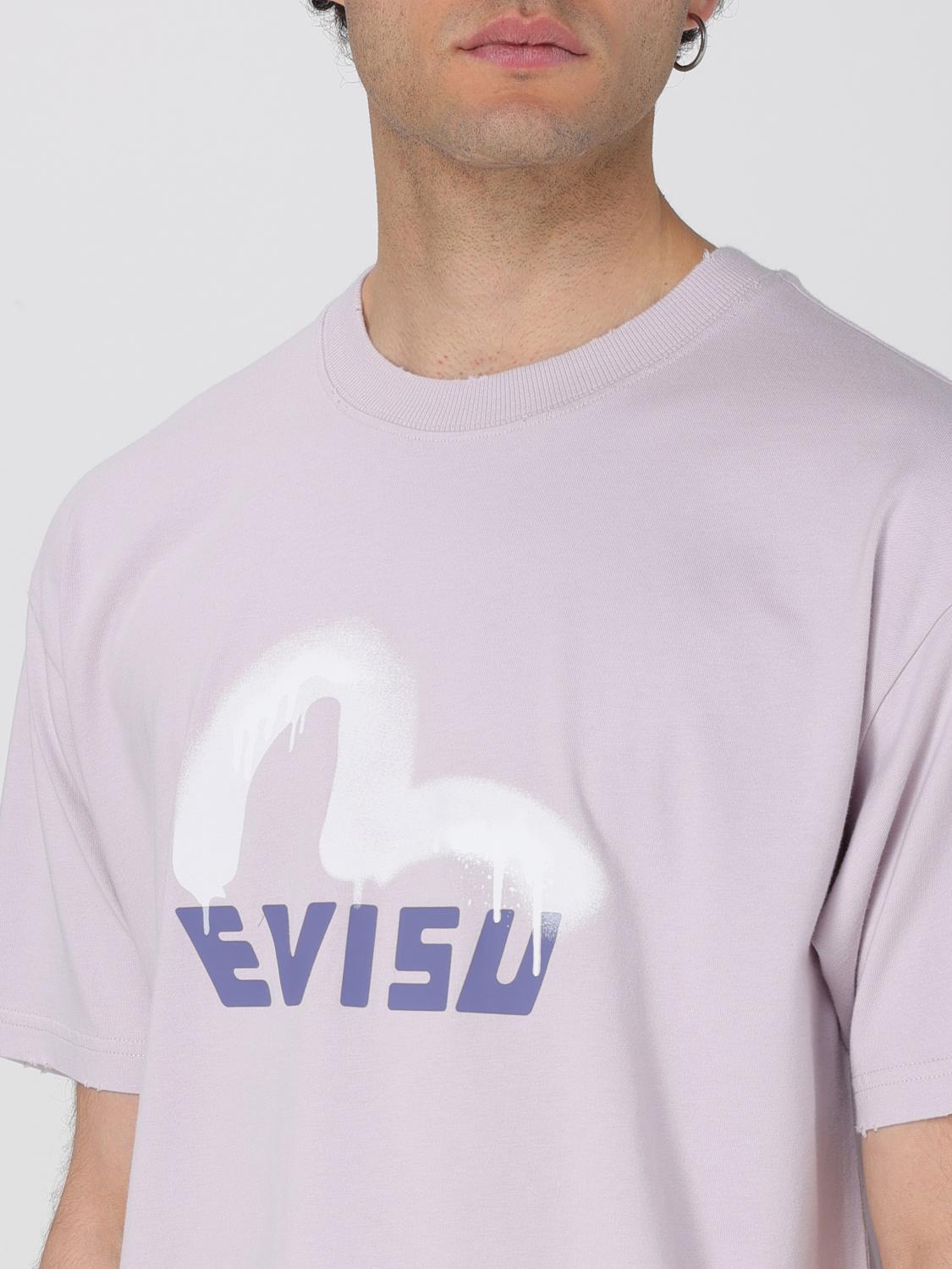 EVISU T-SHIRT: T-shirt men Evisu, Crimson - Img 3
