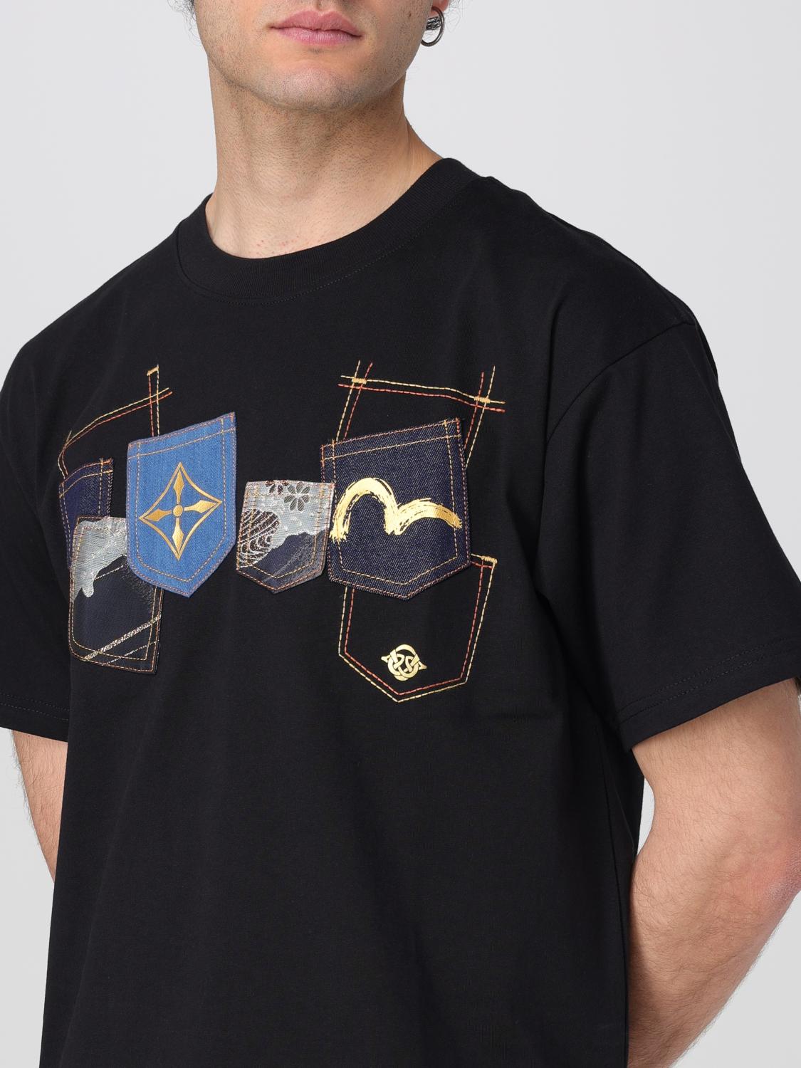 EVISU CAMISETA: Camiseta hombre Evisu, Negro - Img 3