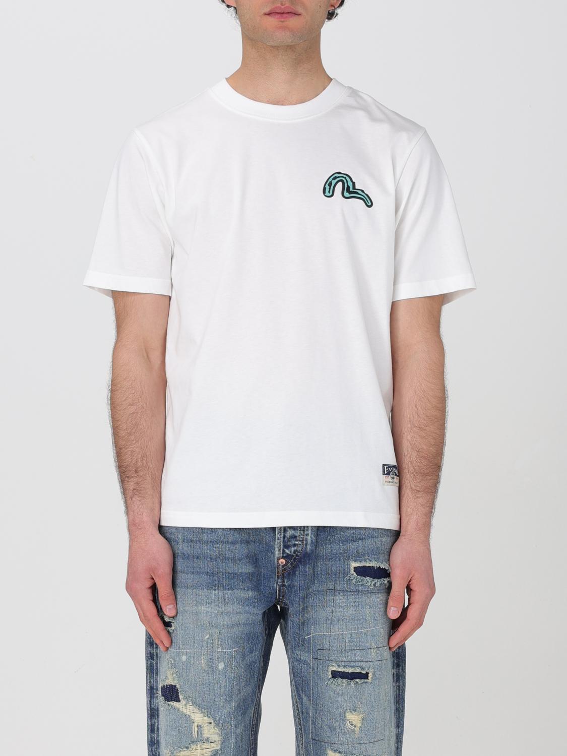 EVISU CAMISETA: Camiseta hombre Evisu, Blanco - Img 1