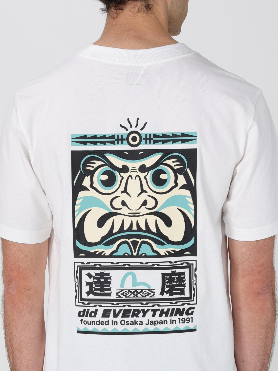 EVISU CAMISETA: Camiseta hombre Evisu, Blanco - Img 3